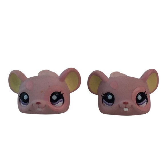 Littlest Pet Shop LPS Mice #1202/1480/261/30 Mouse Lot of 5 Figures - Picture 2 of 11